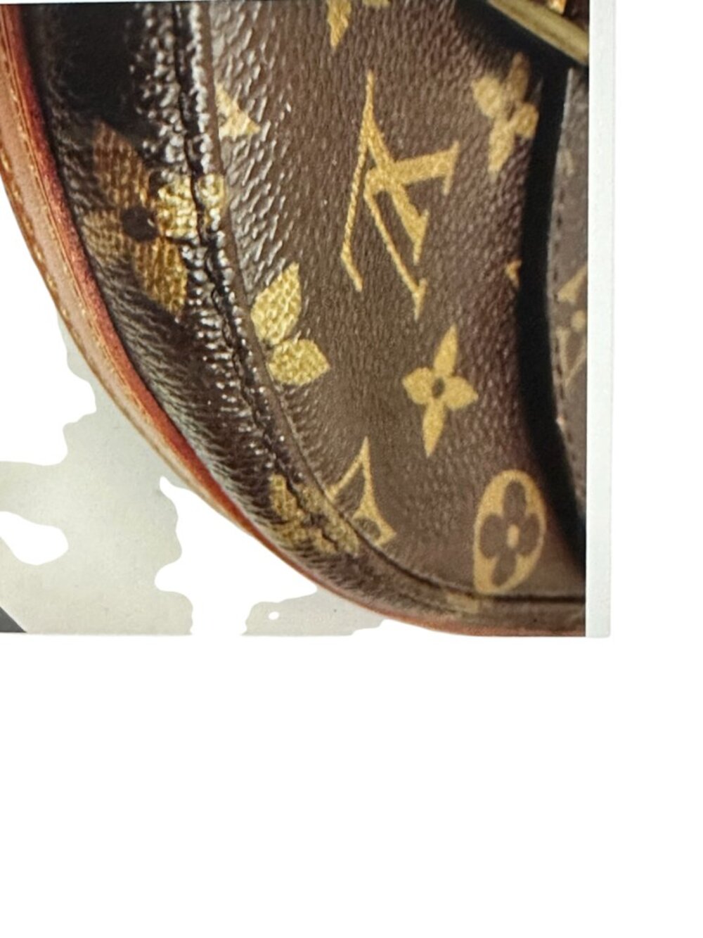 Authentic Louis Vuitton Vintage Brown Monogram Chantilly PM - Picture 8 of 11